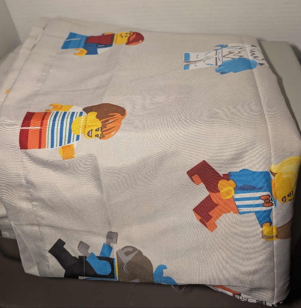 LEGO Twin Flat Sheet Cover 1 Flat Twin Fitted Sheet